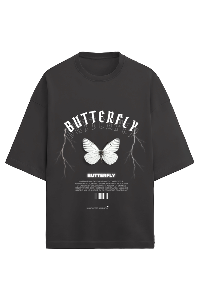 SILHOUETTE Butterfly Heavy weight Oversized T-Shirt