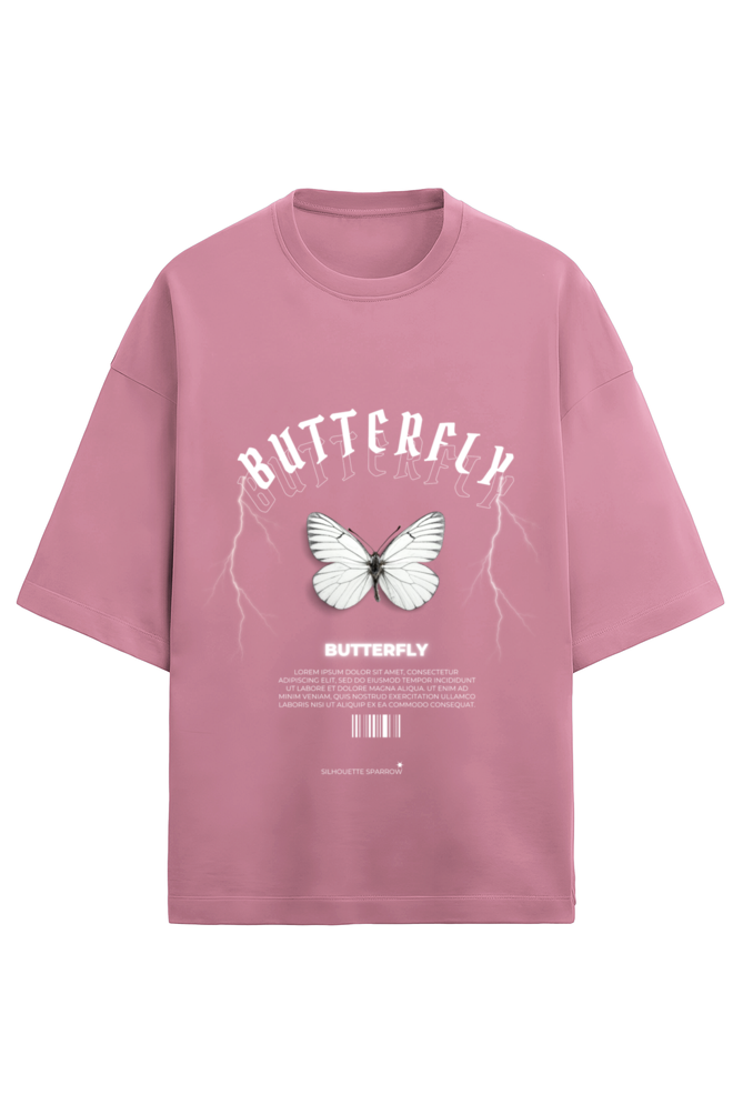 SILHOUETTE Butterfly Heavy weight Oversized T-Shirt