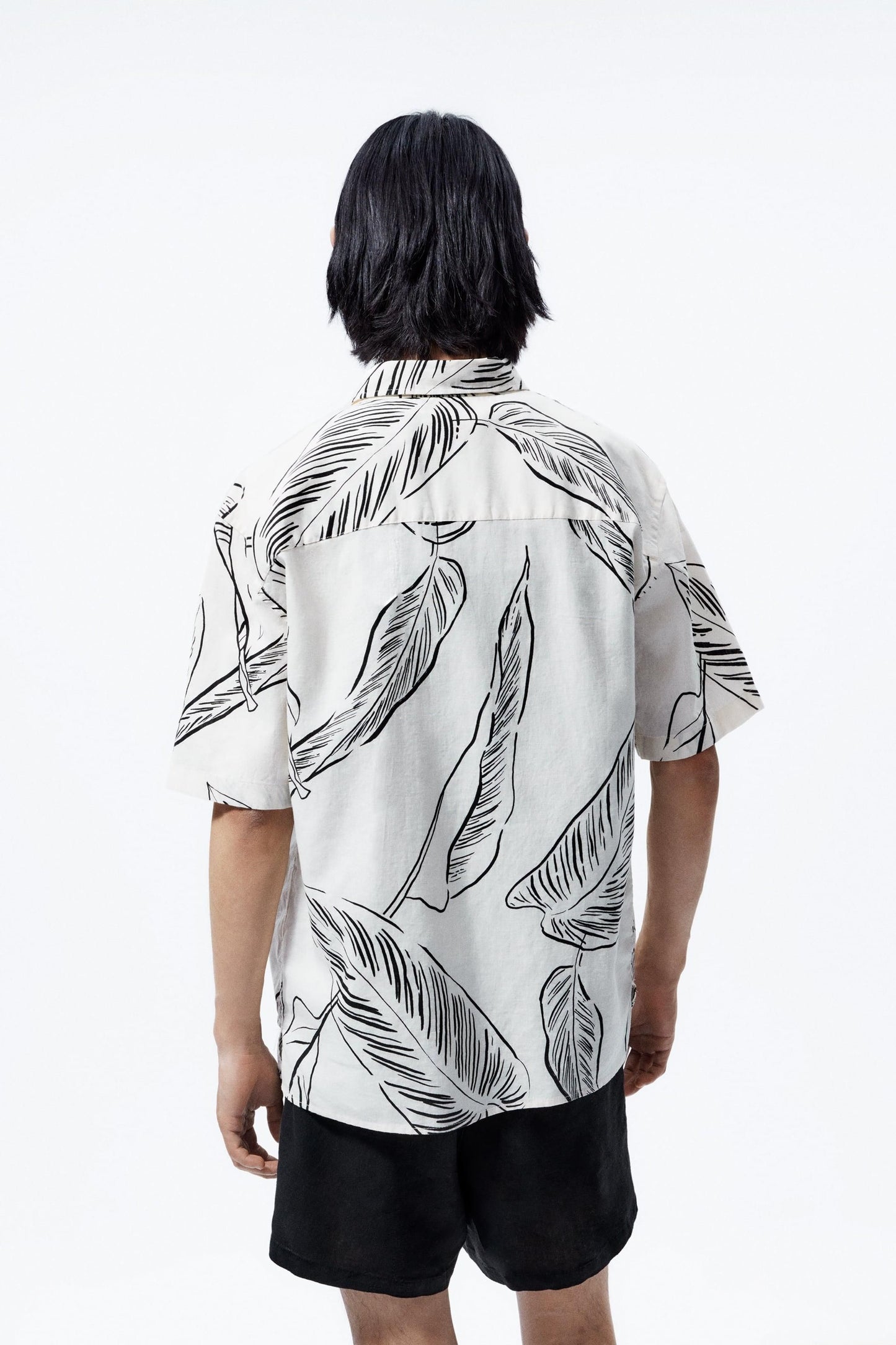 Cotton men's Printed Half Shirts