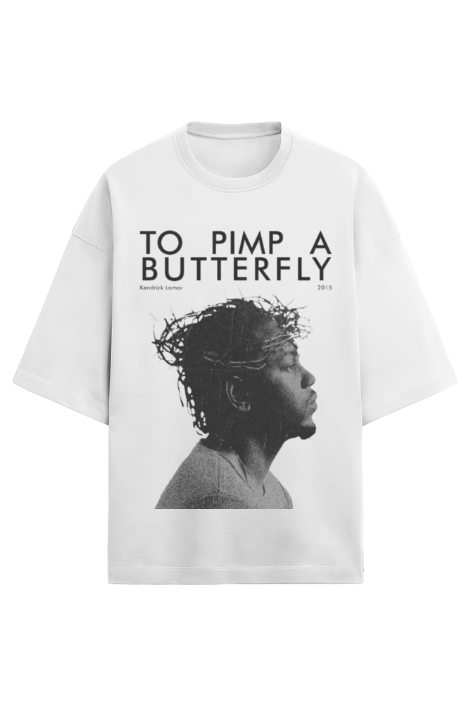 LAMBER Butterfly Edition Heavy-Weight Oversized T-Shirt