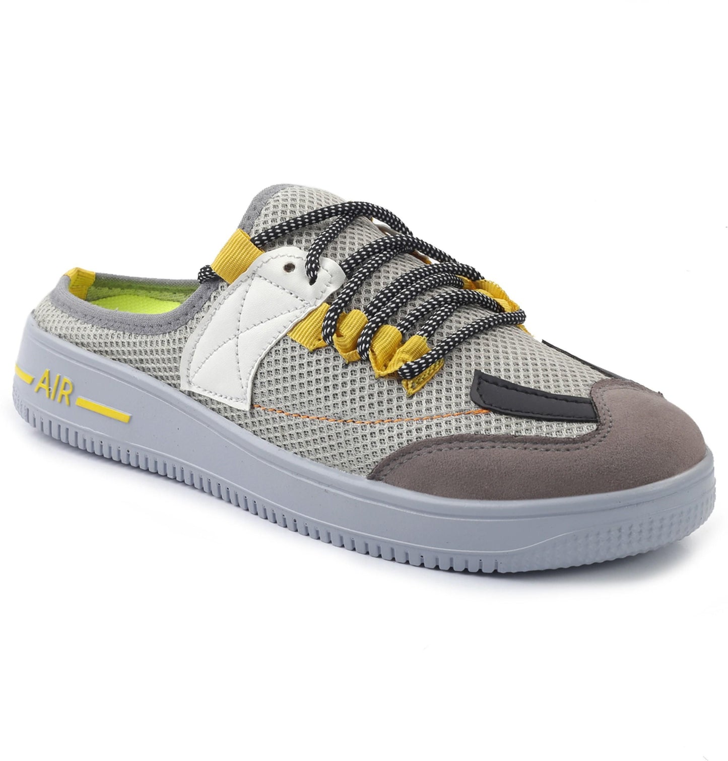 Men's Grey Casual Sneakers